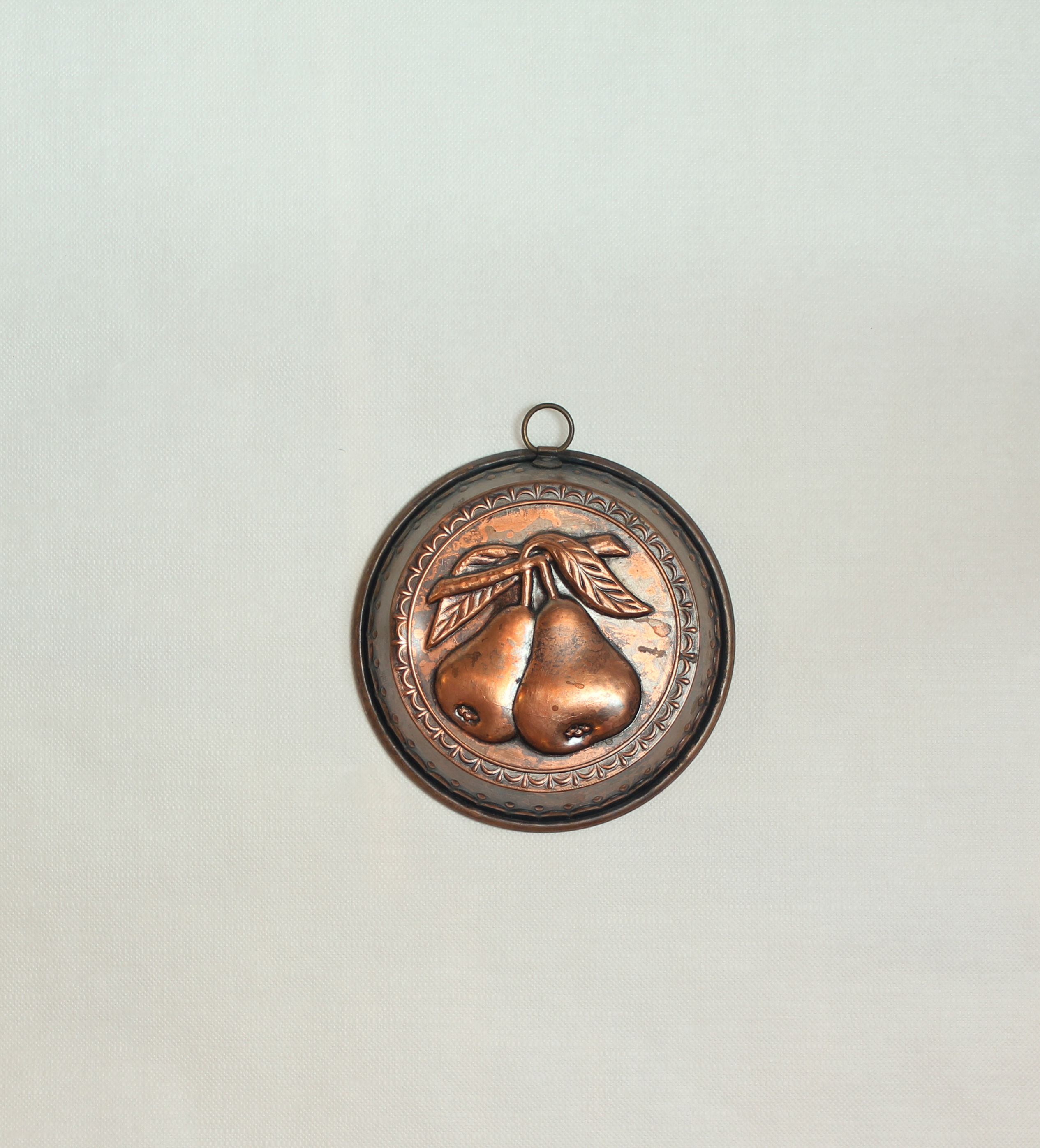 Vintage, Decorative Jelly Mould, Solid Copper