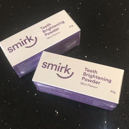 Review of Smirk teeth brightening powder