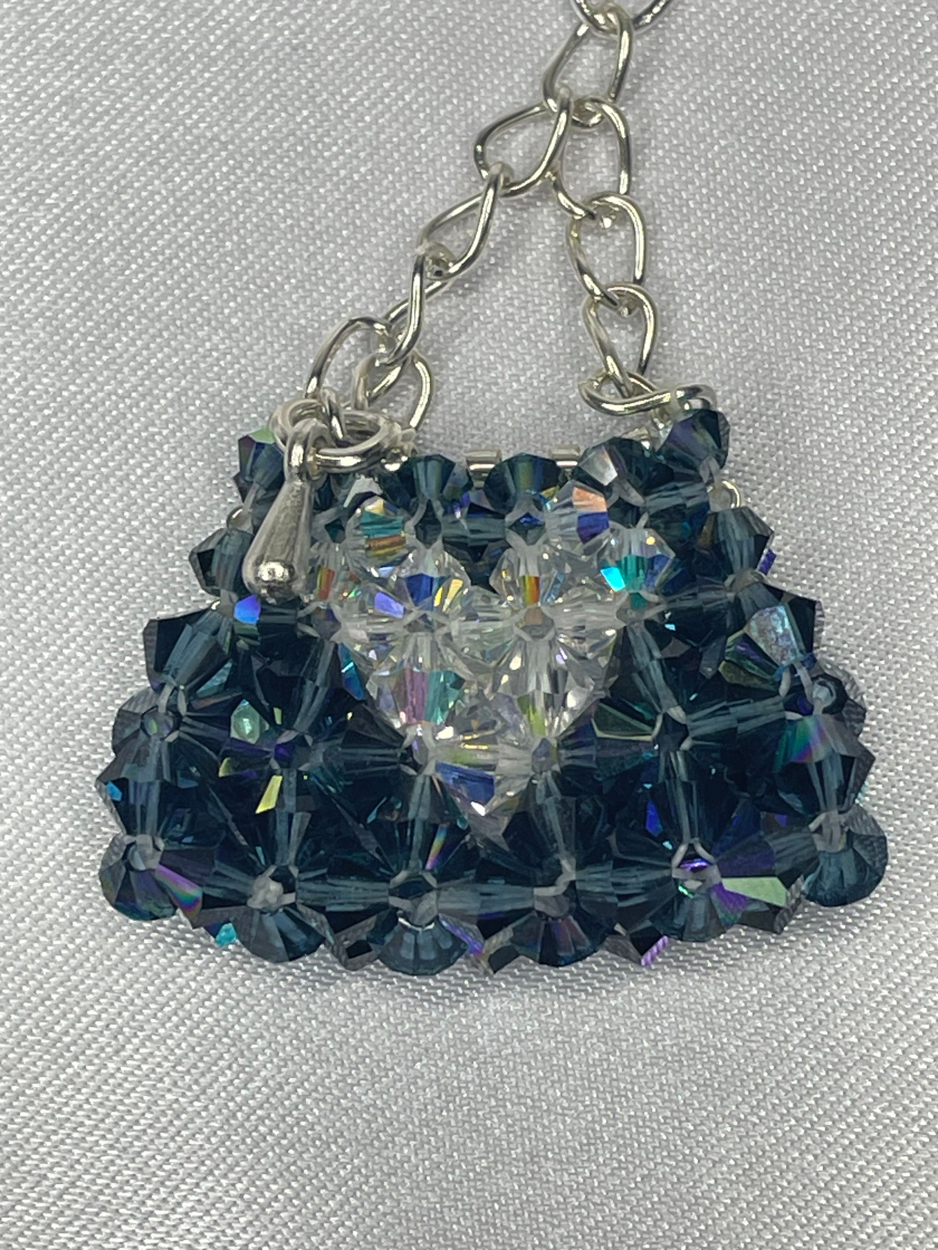 Accent Heart Purse Keyring / Charm