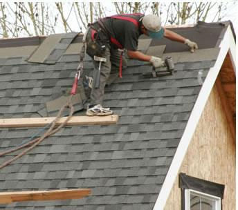 Installation of a new roof