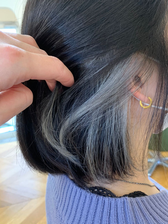 インナーカラーを◇