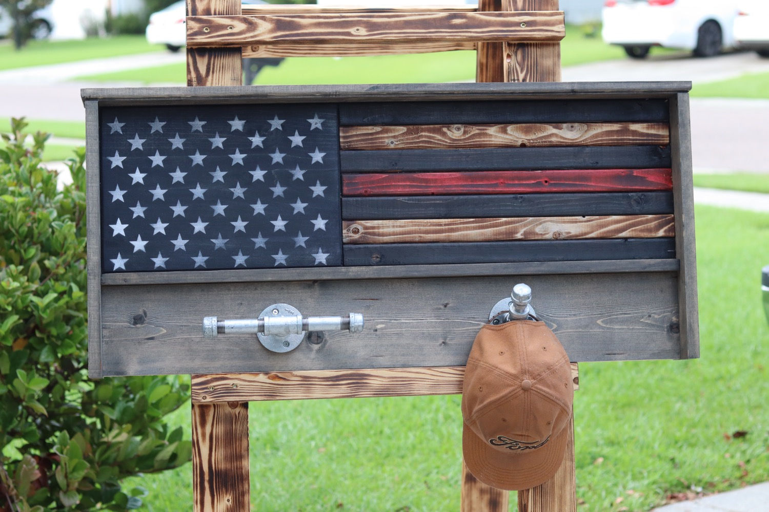 Flag Hat/Coat hanger