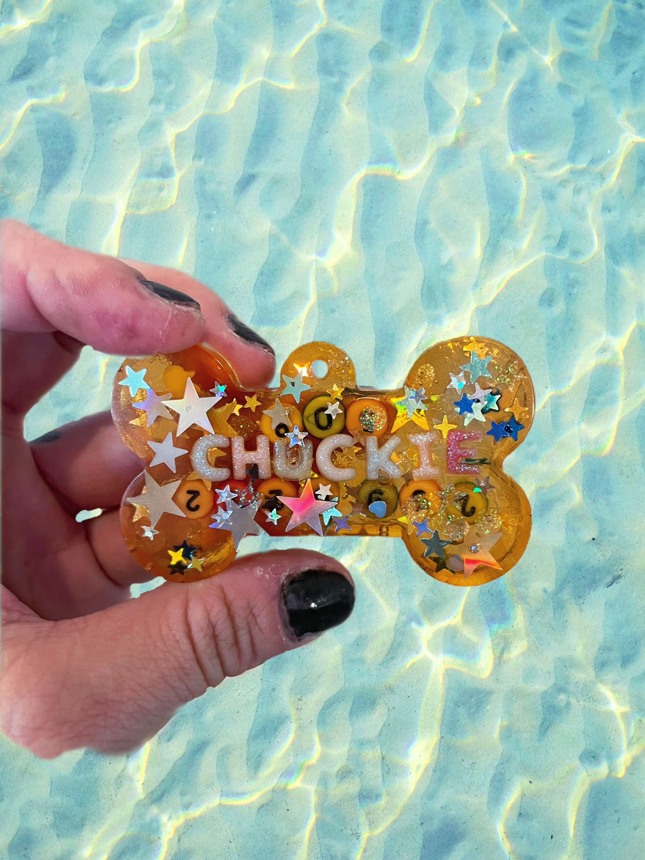 Resin Pet ID Tag