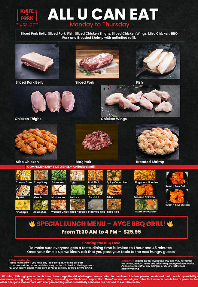 AYCE winter lunch special