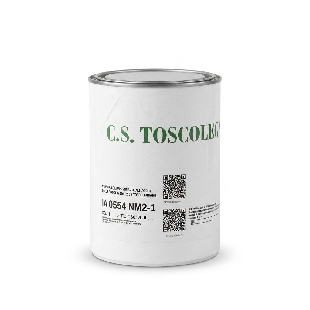 IMPREGNANTE ALL'ACQUA COLORE NOCE MEDIO 2C KG.1 "IA 0554 NM2-1"