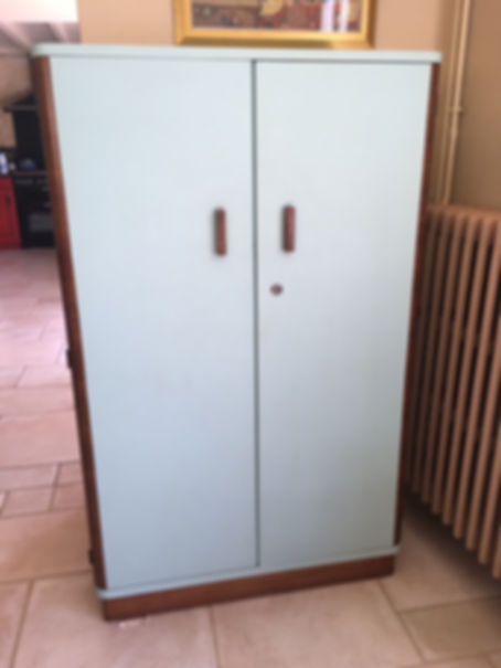Armoire anglaise relookée