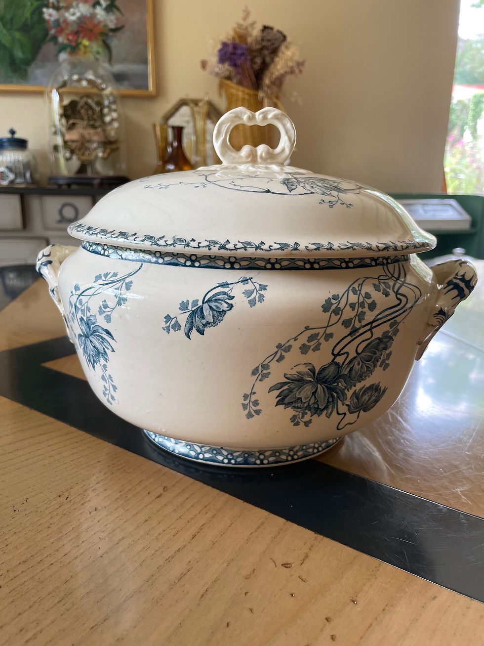 Soupière Sarreguemines « Royat »