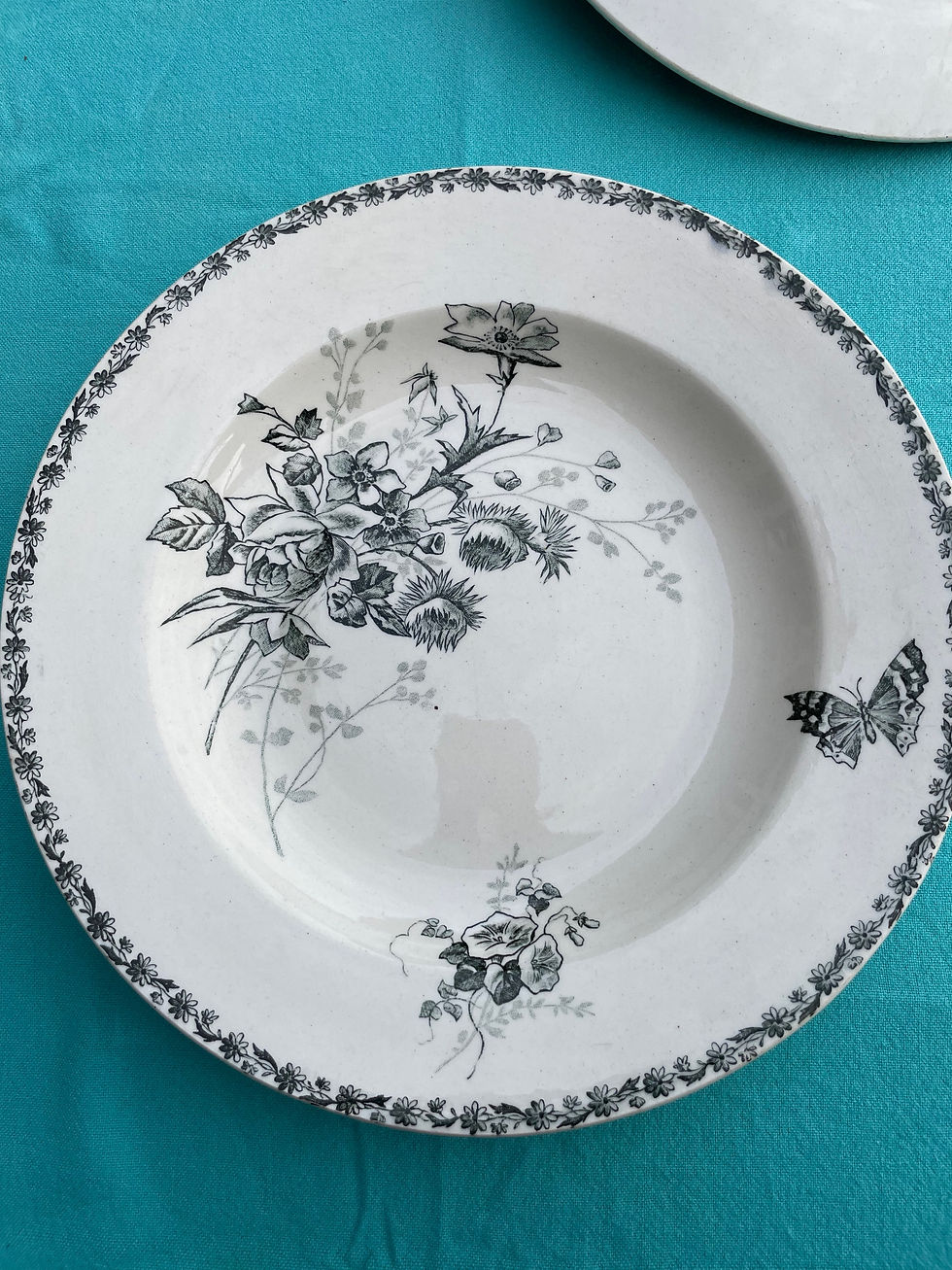 Miniature : Assiettes creuses Terre de fer H.B. & Cie