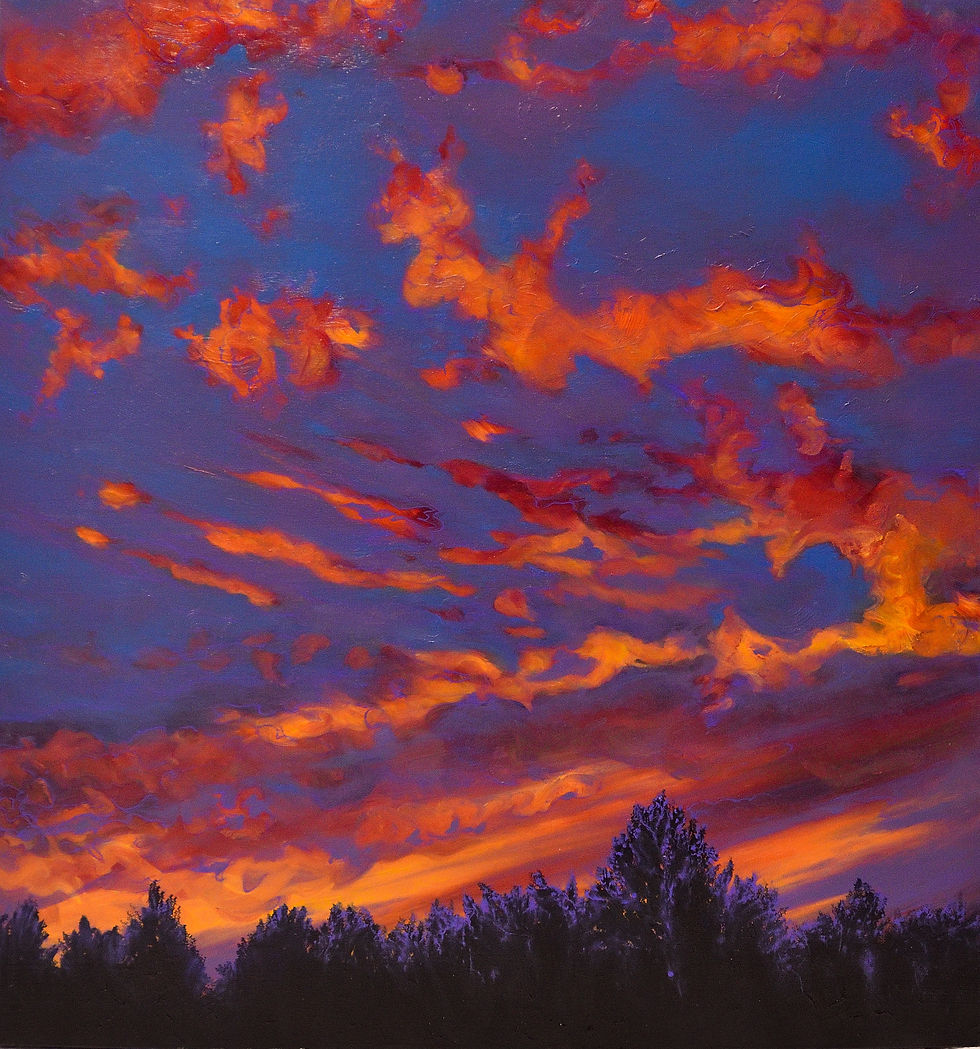 Strawberry Skies II