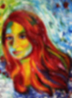 Heather In Style of Matisse