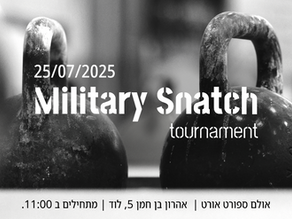 Military Snatch Tournament 2025