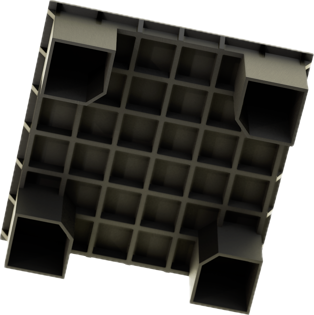 Cyberfloor low-profile access floor panel