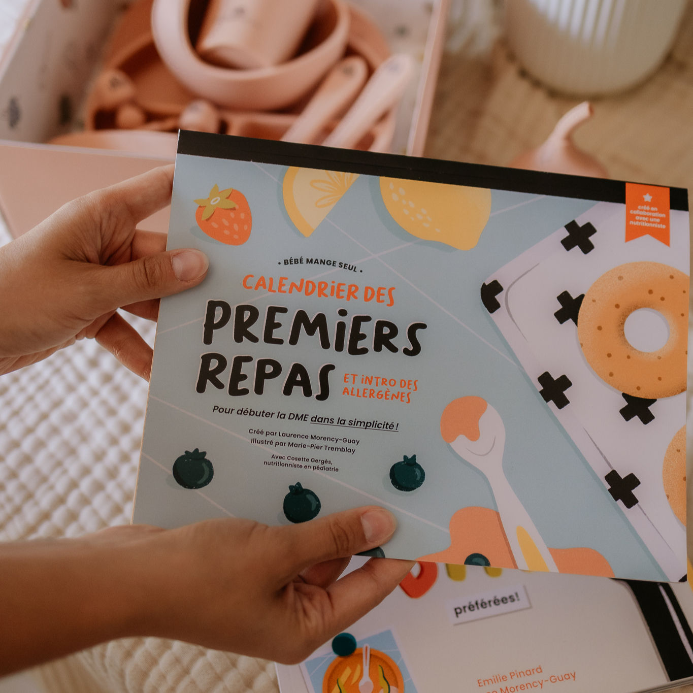 Baby Self-Feeding | First Meals Calendar and Allergen Introduction (FR)