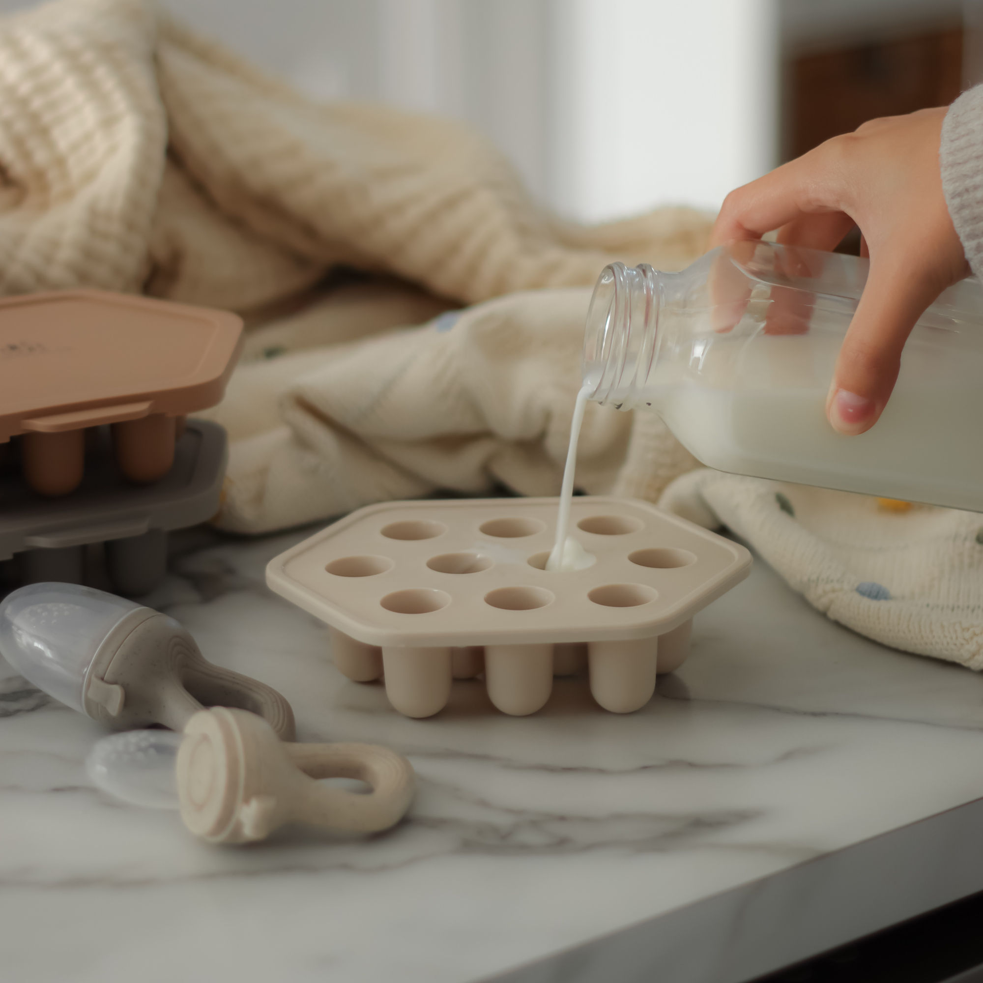 Freezer Tray for Food Teether