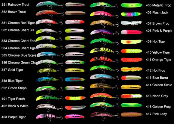 Pro Troll Fishing Products StingFish Lures Color Chart Pro Troll Fishing Products StingFish Lures Color Chart
