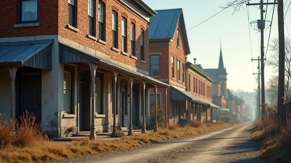 Close-up view of a restored historic building in Superior