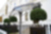 Architectural metal canopy