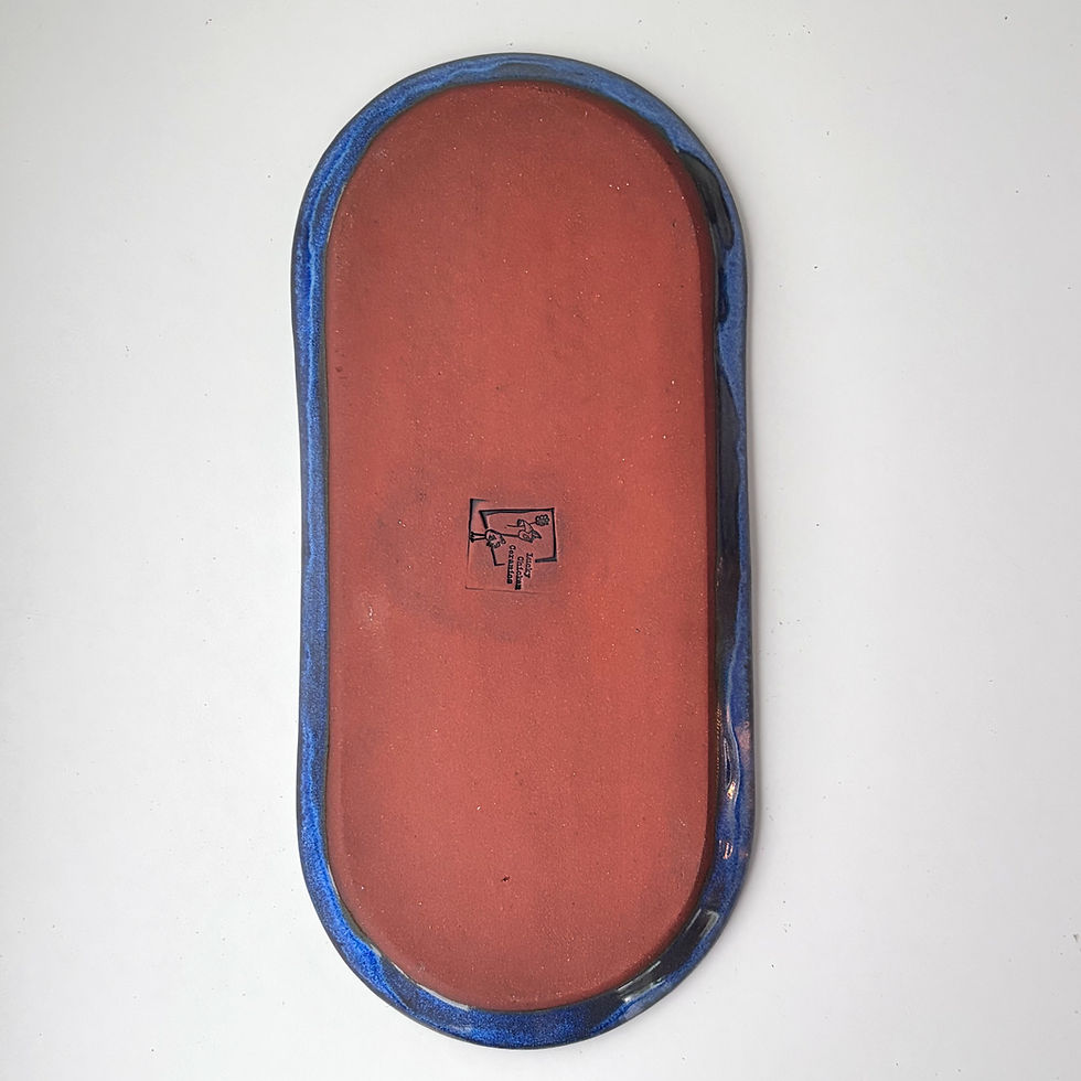 Thumbnail: Eat the Rich Oval Long Tray
