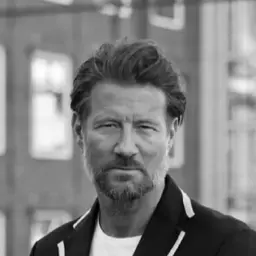 Frederick Fetterlein, Tennis player and tattoo collector, Sorø, Denmark.