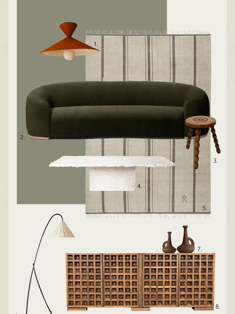Traditional Modern Living Room