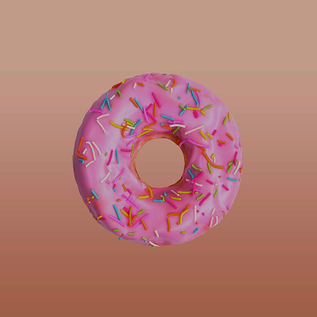 donuts décoration, track day, petit déjeuné