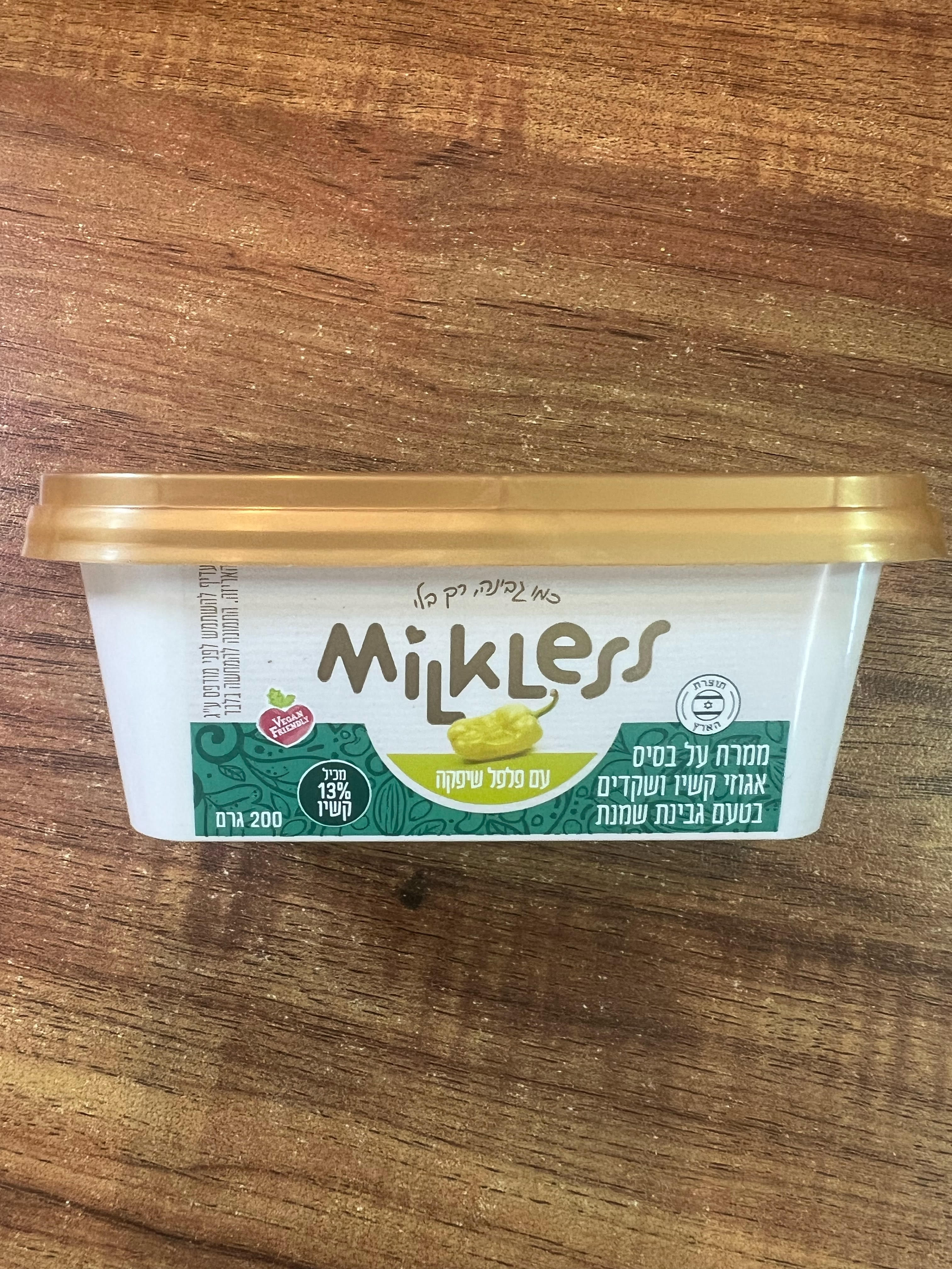 מילקלס-גבינת שמנת עם פלפל שיפקה