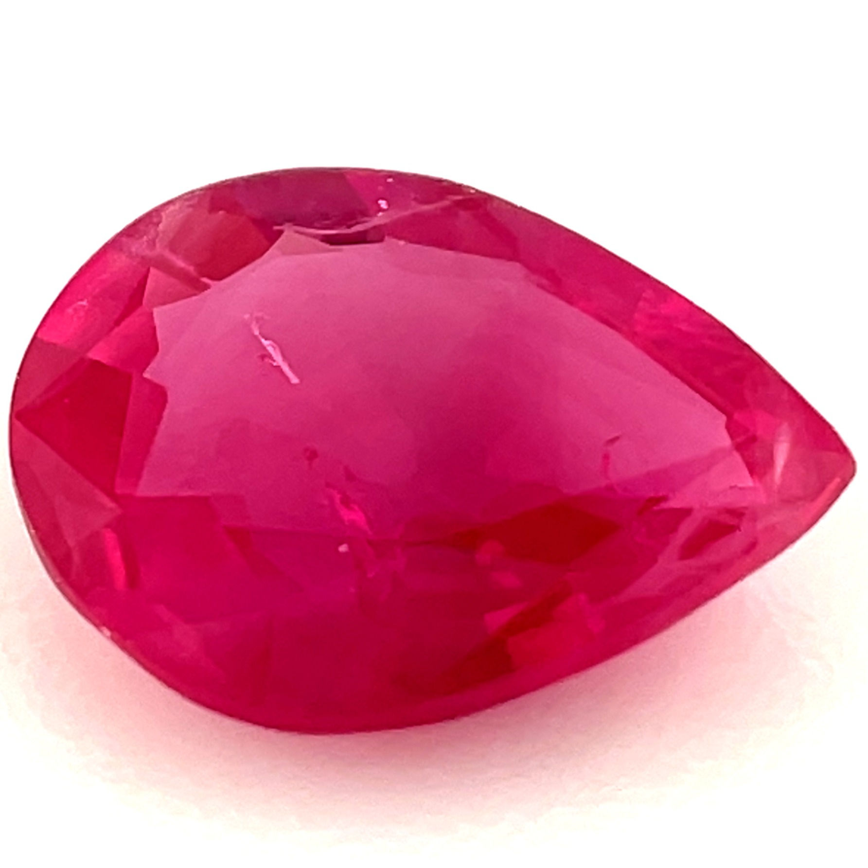 0.66 ct Pear Shape Ruby