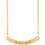Thumbnail: Engravable Curved Bar Necklace