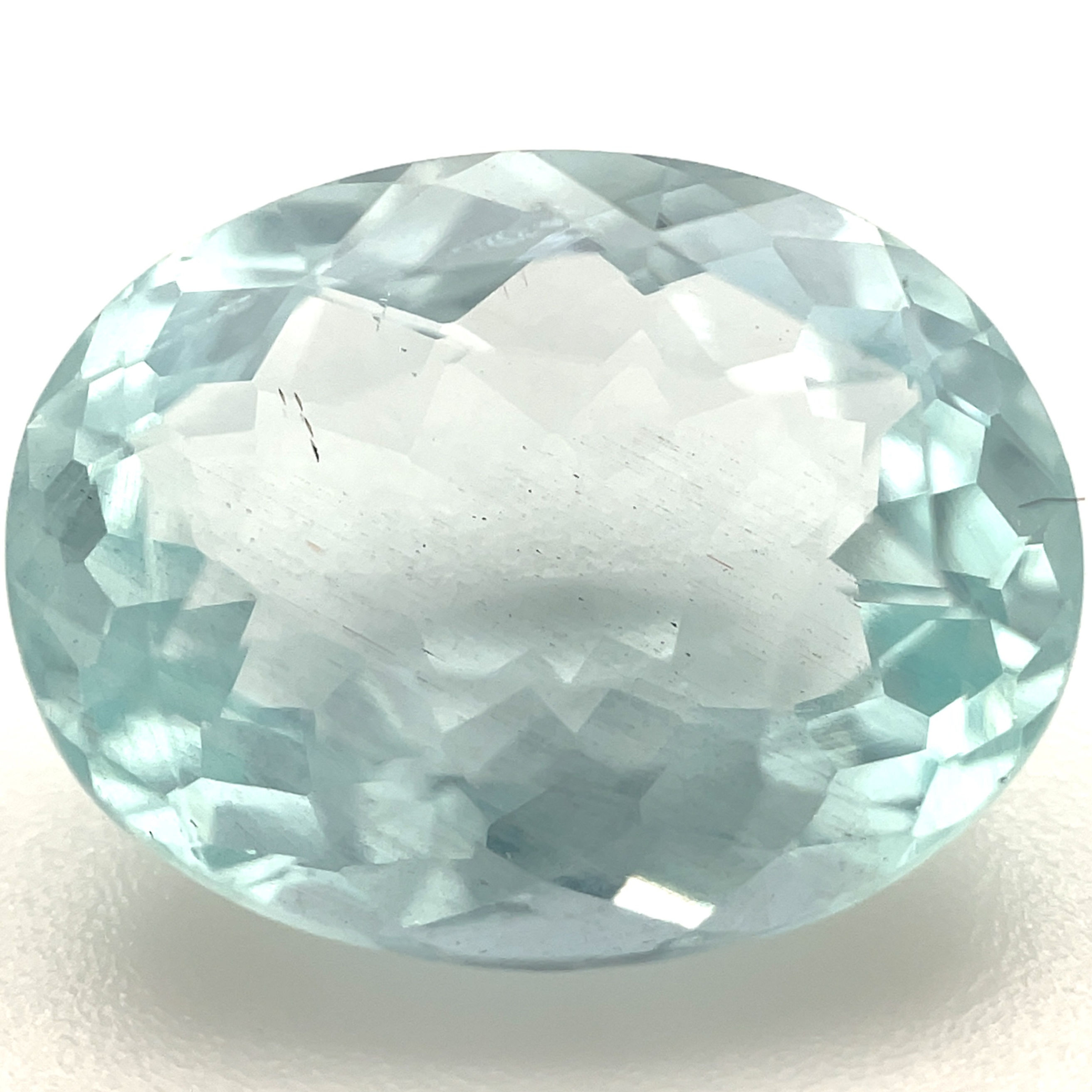 5.12 ct Oval Aquamarine