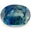 Thumbnail: 1.00 ct Oval Teal/Blue-Green Sapphire