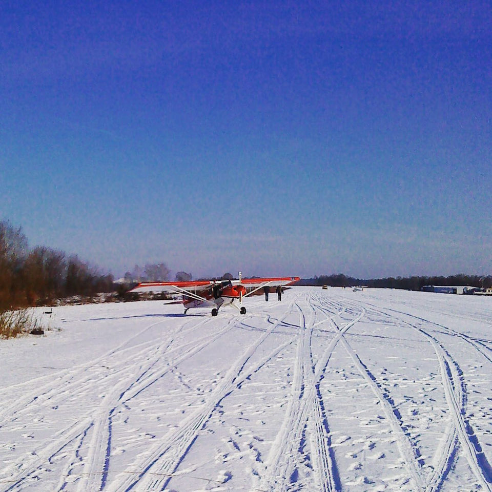 EBZH in de sneeuw