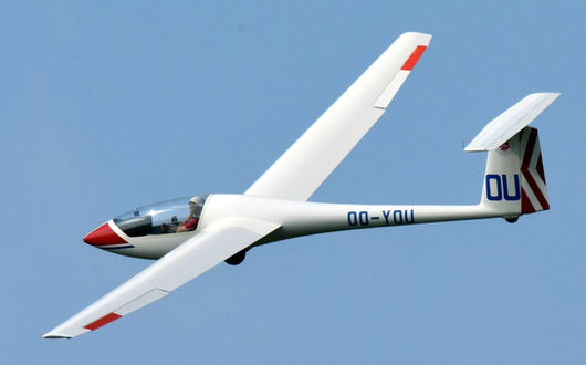 Zweefvliegtuig Jeans Astir 