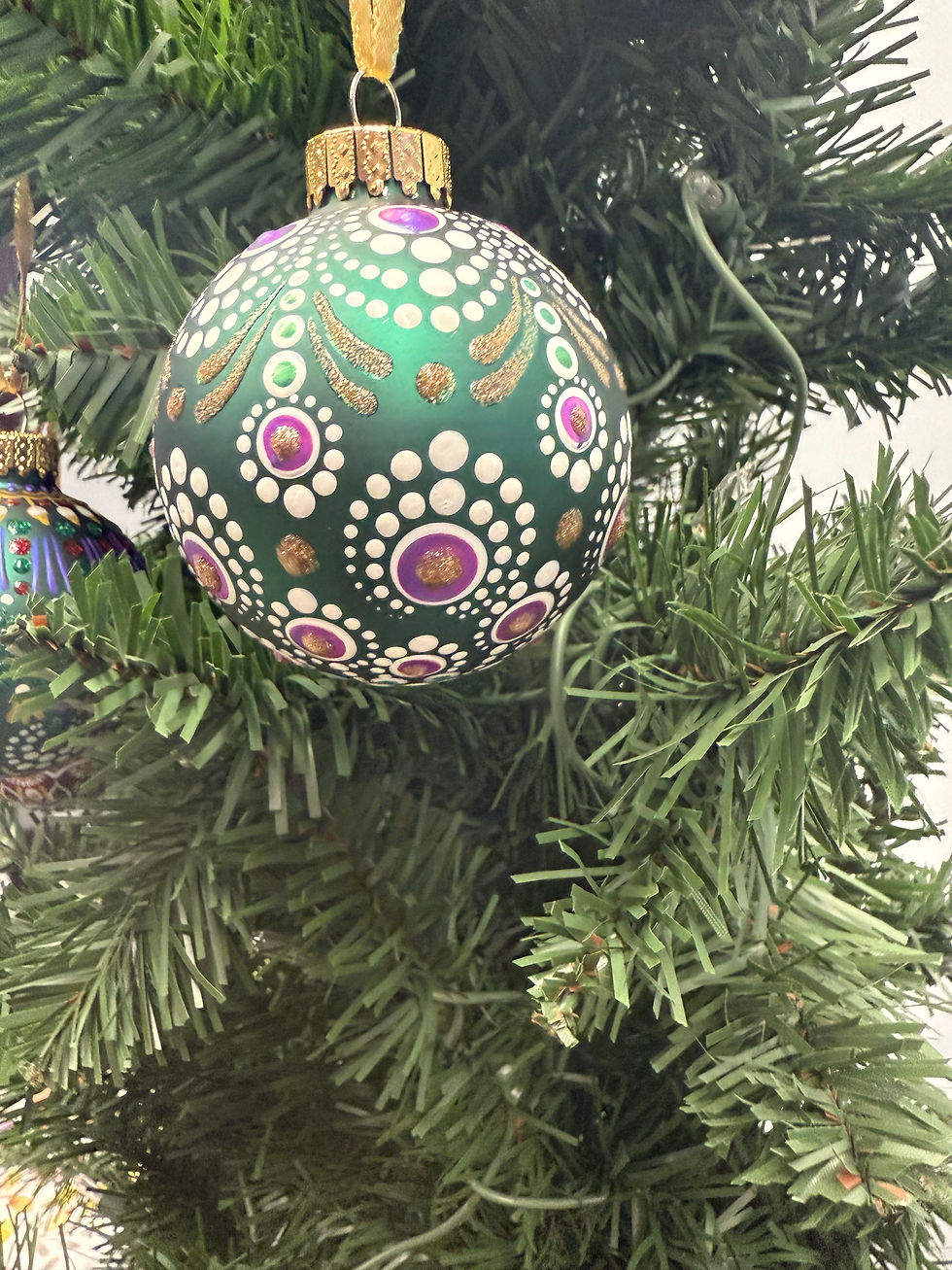 Thumbnail: Green Ball Ornament