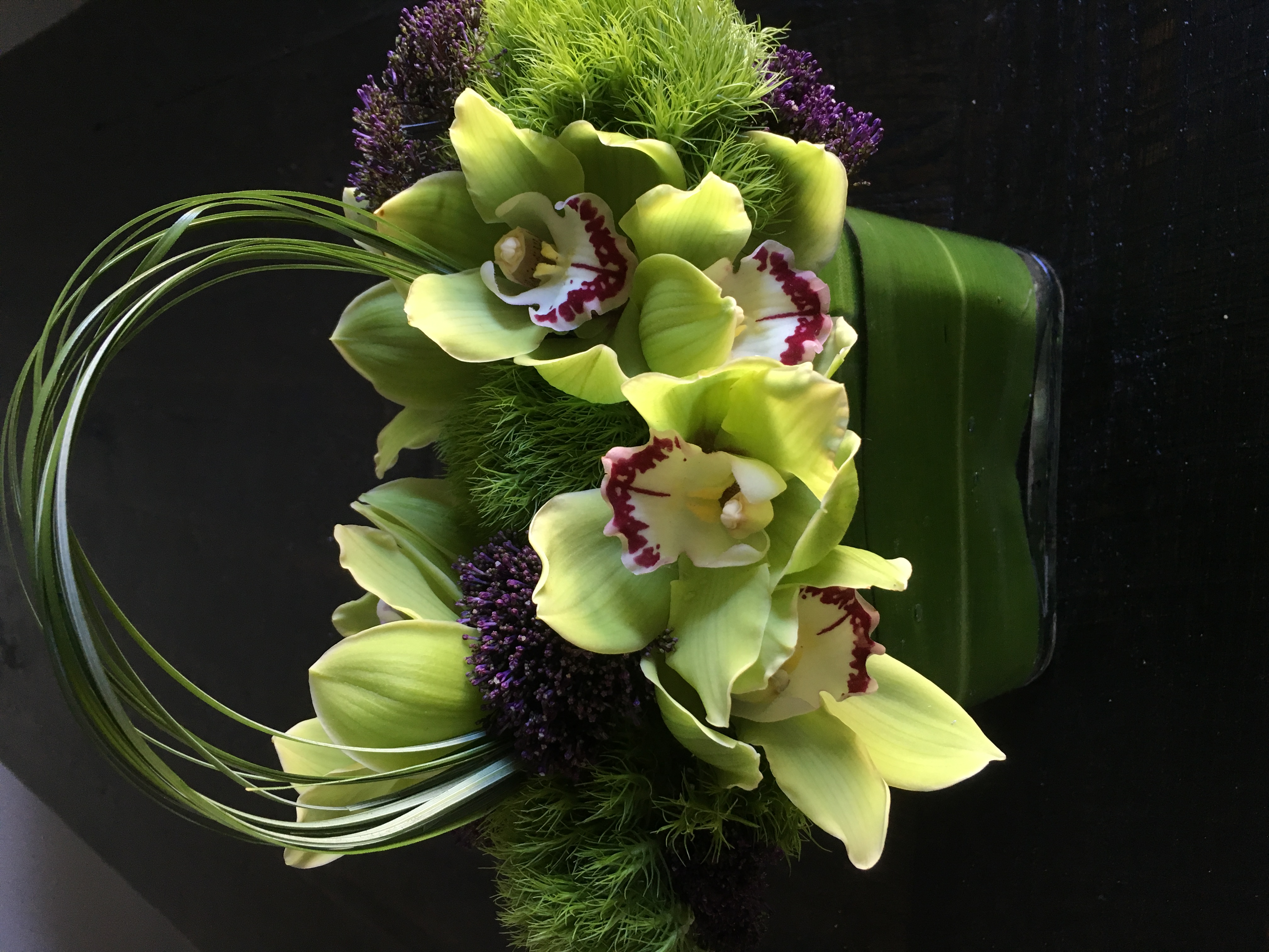Cymbidium Orchids & Tropical Florals