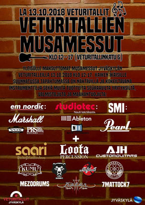 Veturitallien Musamessut 13.10.2018 Jyväskylässä