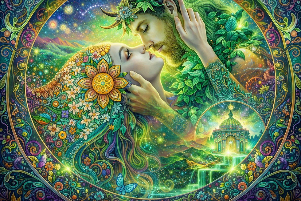 Breathe in Beltane meditation