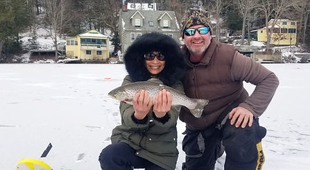 Ice fishing