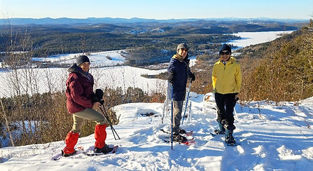 Snowshoeing Vermont