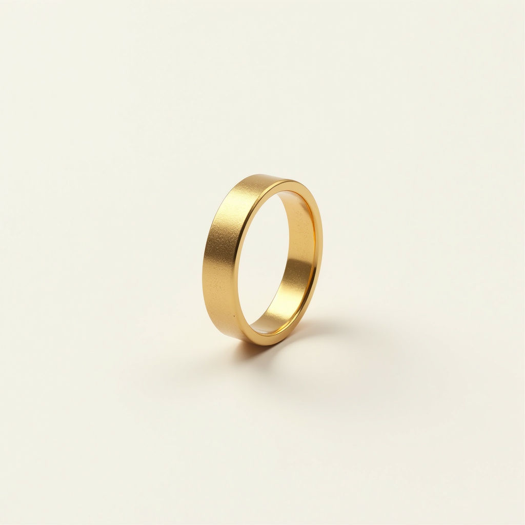 Anel Faixa Ouro