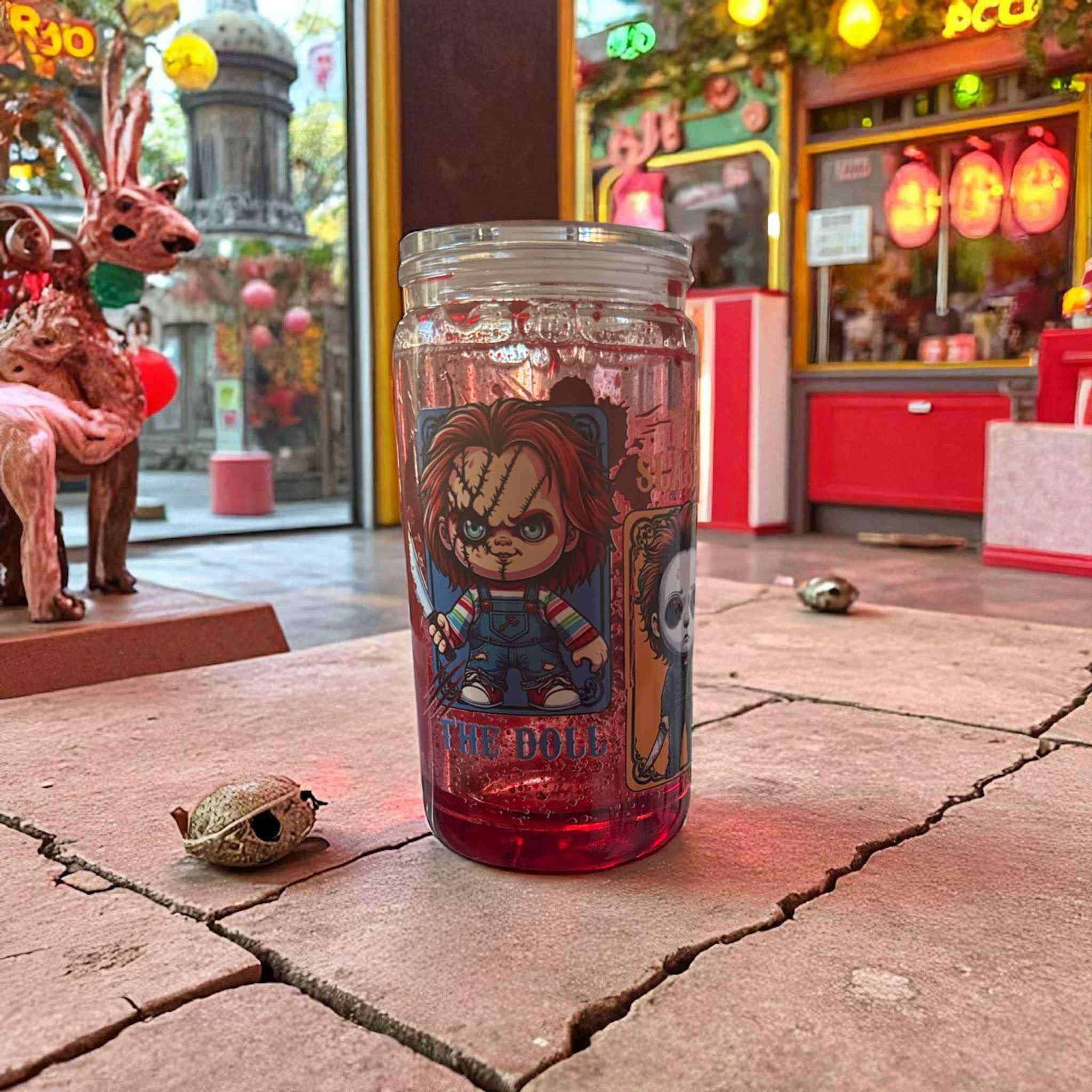 Blood Drip Halloween Tumbler