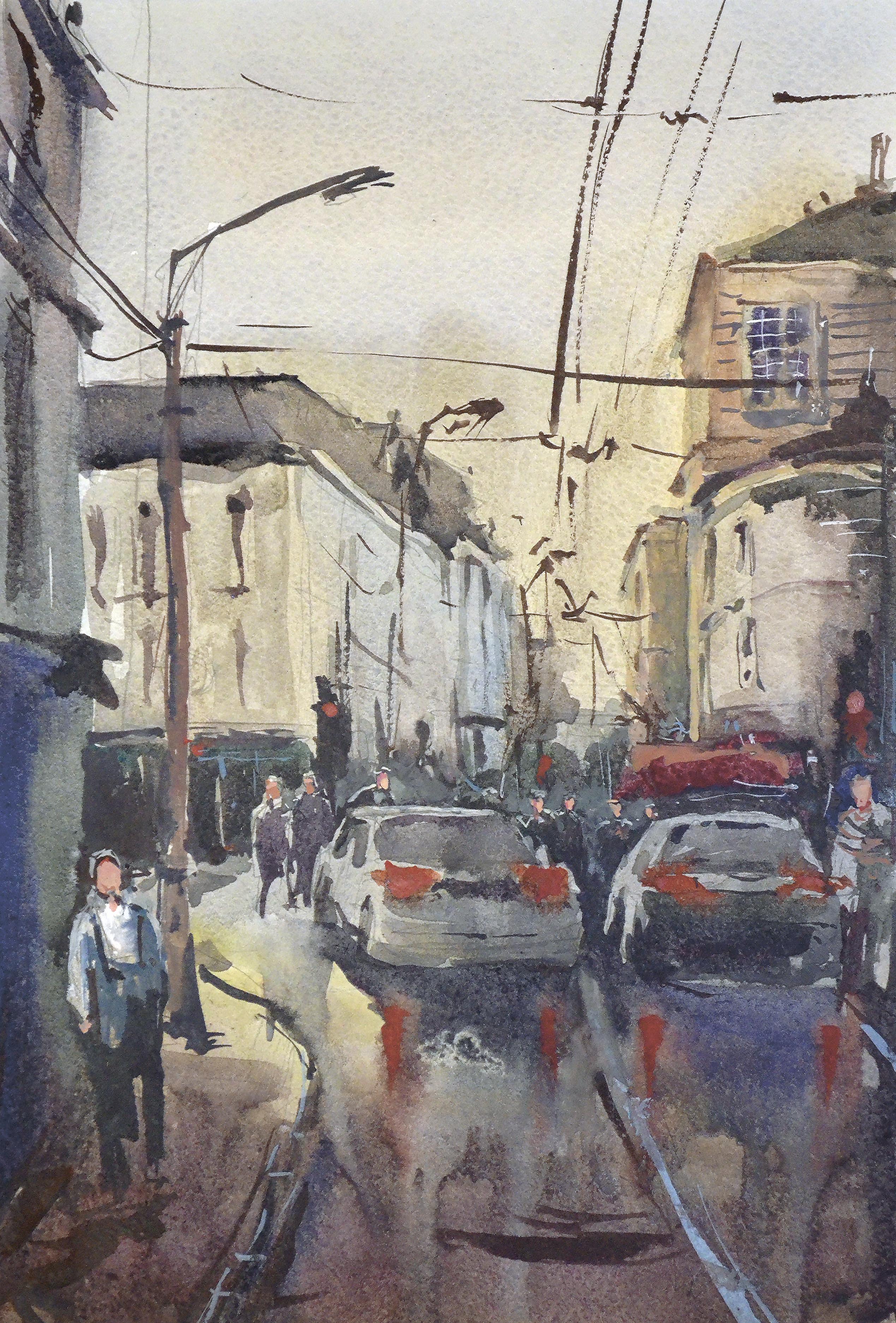 Город 4 (Акварель/Watercolor)