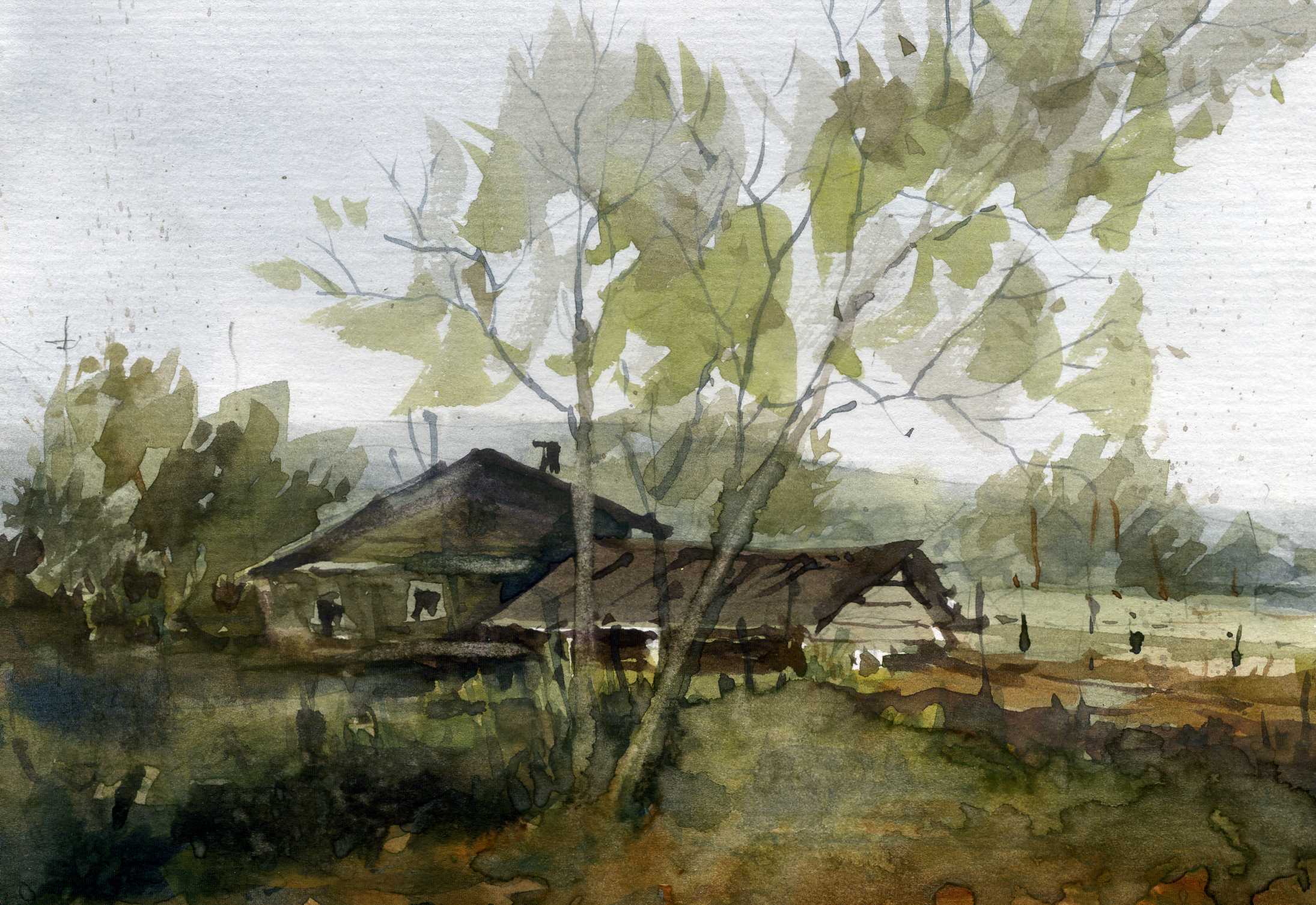 Пейзажи 19 (Акварель/Watercolor)