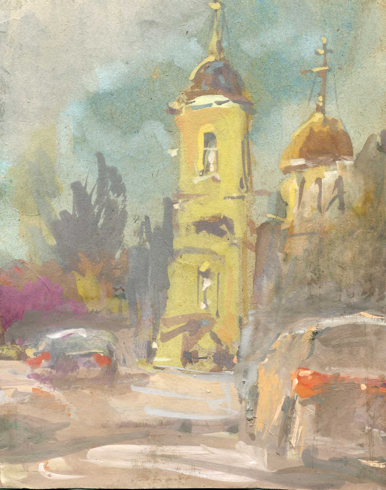 Храмы 14 (Акварель/Watercolor)