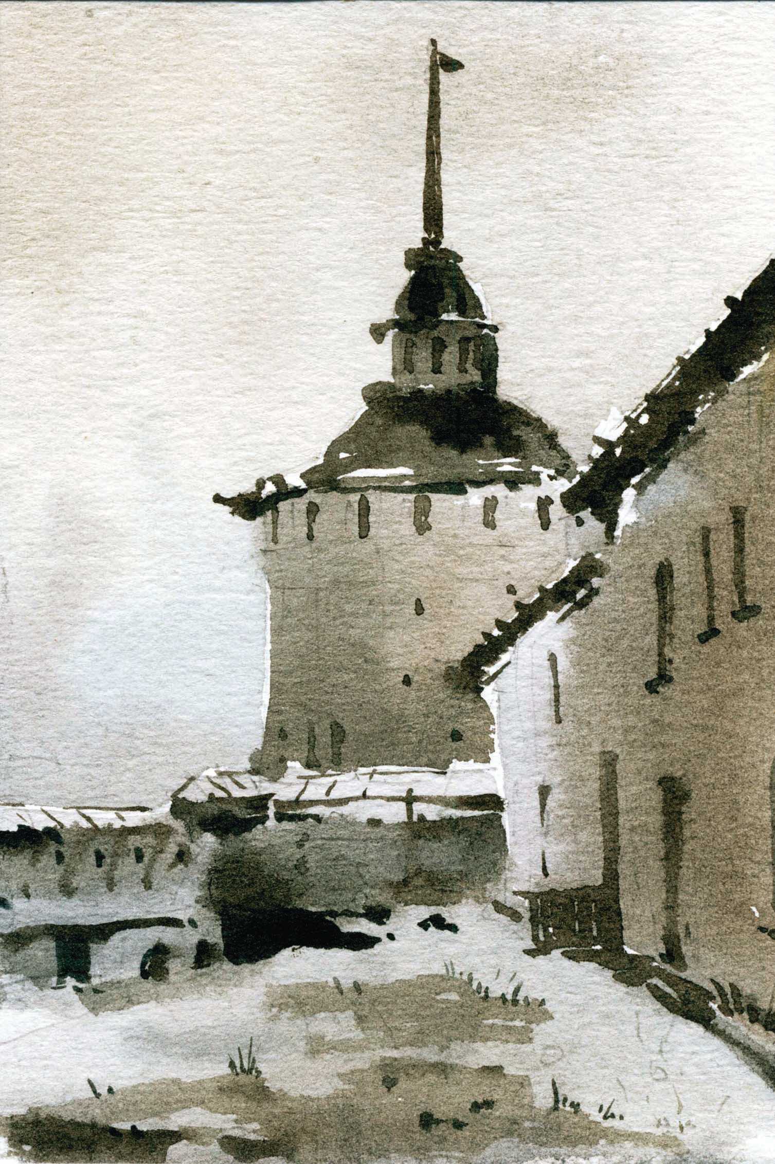 Храмы 67 (Акварель/Watercolor)