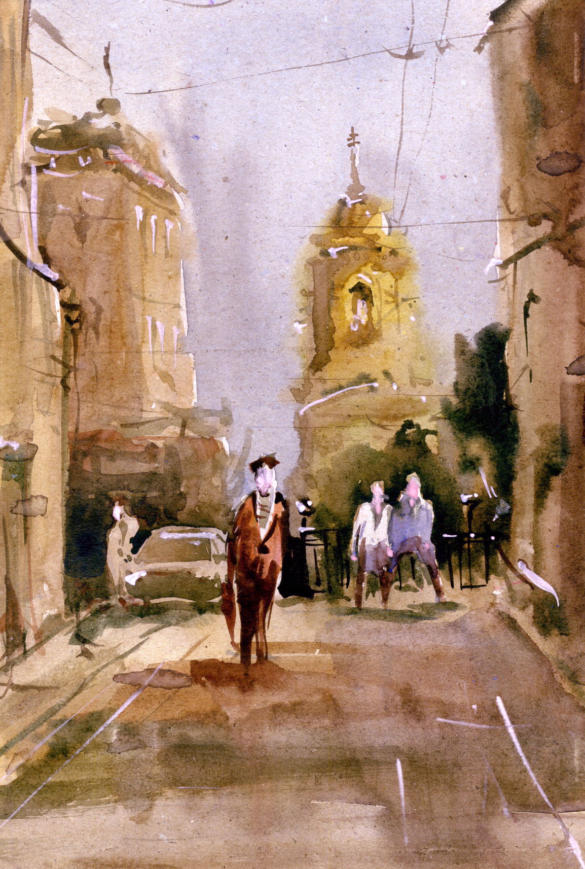 Город 11 (Акварель/Watercolor)
