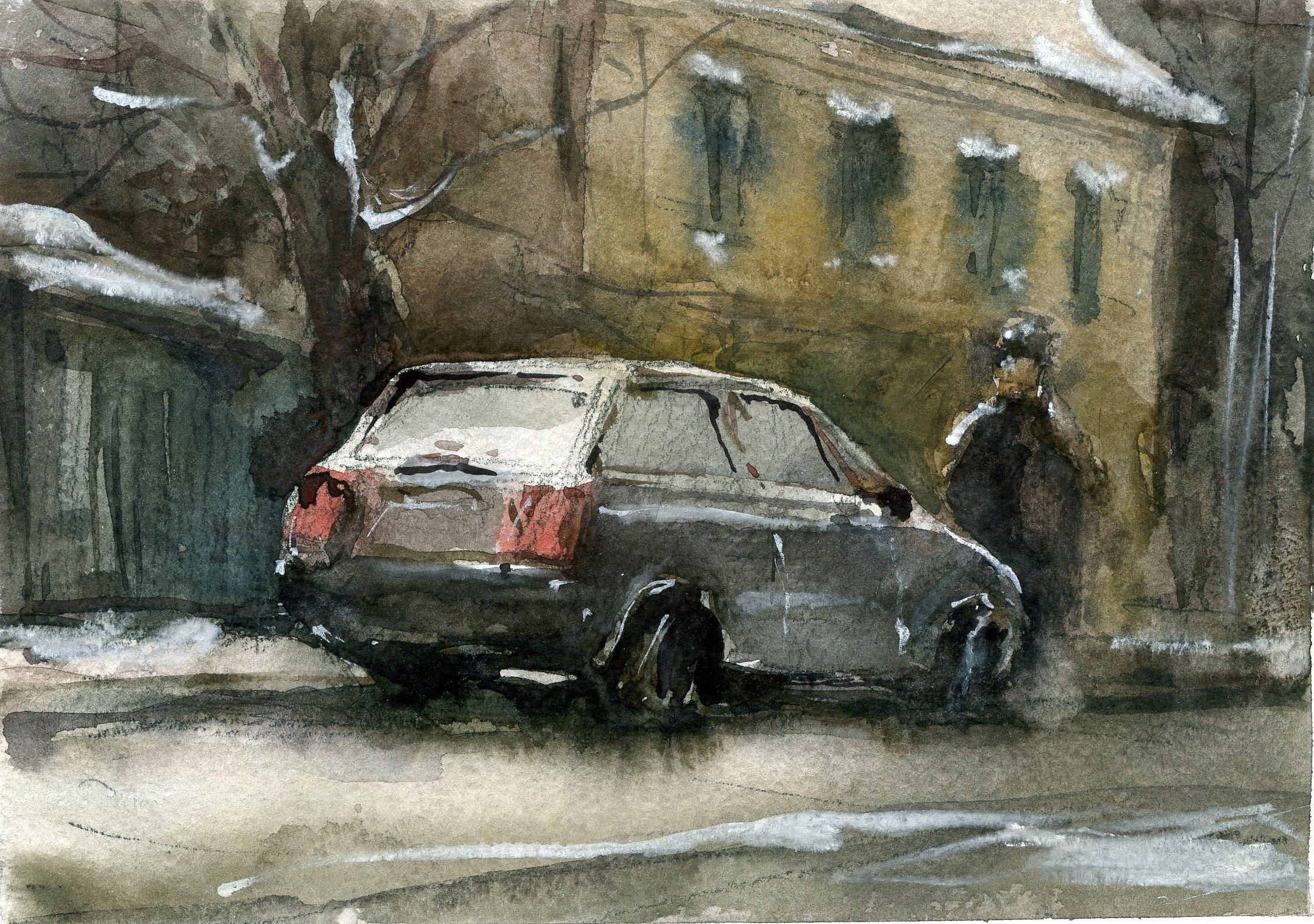Город 19 (Акварель/Watercolor)