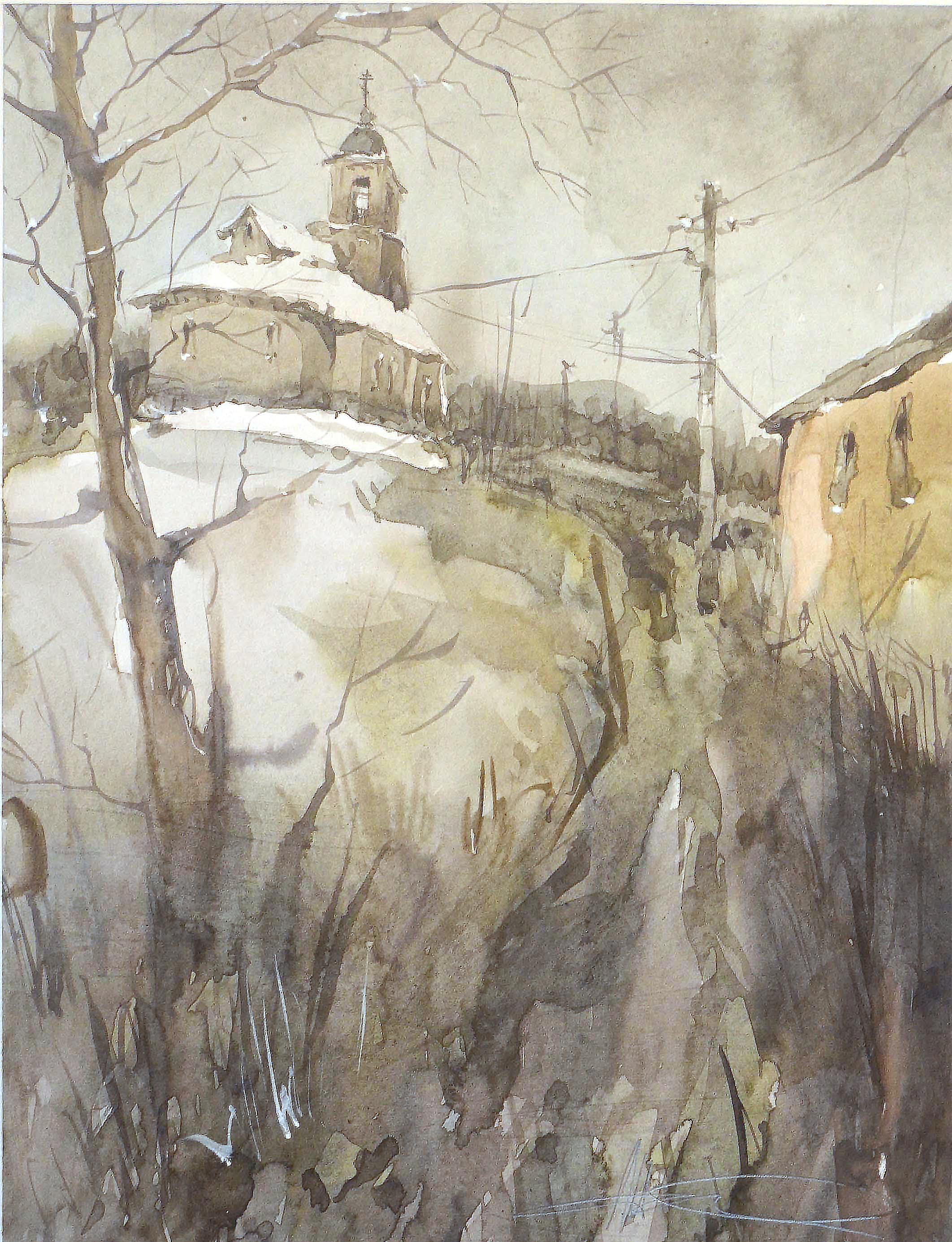 Храмы 42 (Акварель/Watercolor)