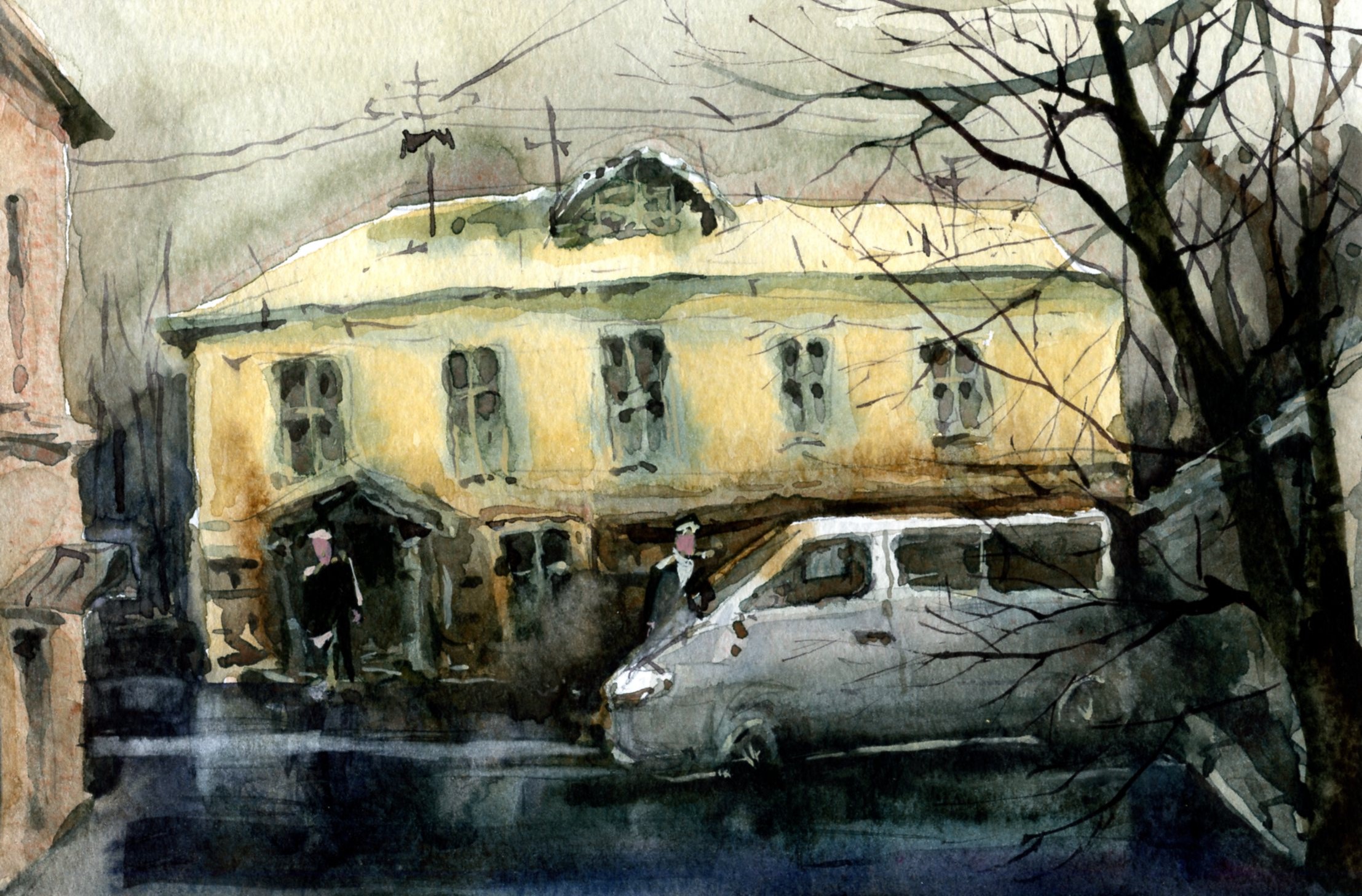 Город 21 (Акварель/Watercolor)