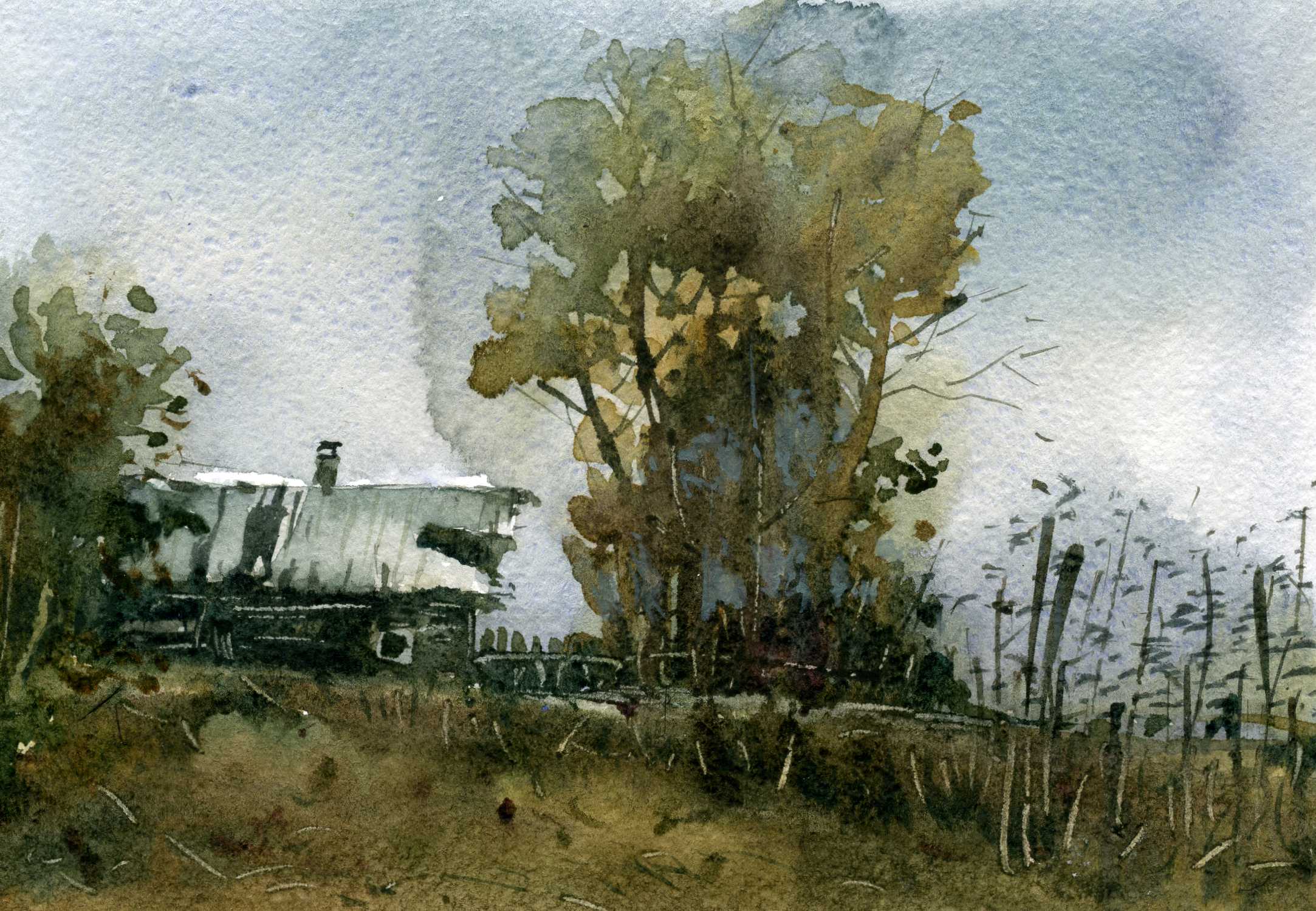 Пейзажи 17 (Акварель/Watercolor)