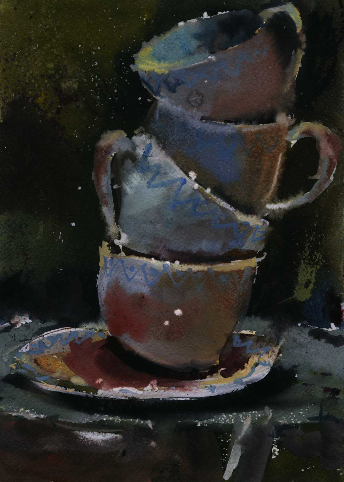 Предметы 14 (Акварель/Watercolor)